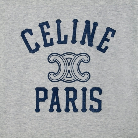 Cotton Jersey Celine Paris T-shirt