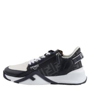 Flow leather low-top sneakers