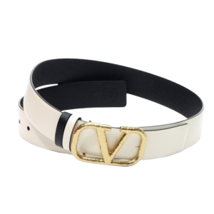 V LOGO SIGNATURE REVERSIBLE BELT 40MM 