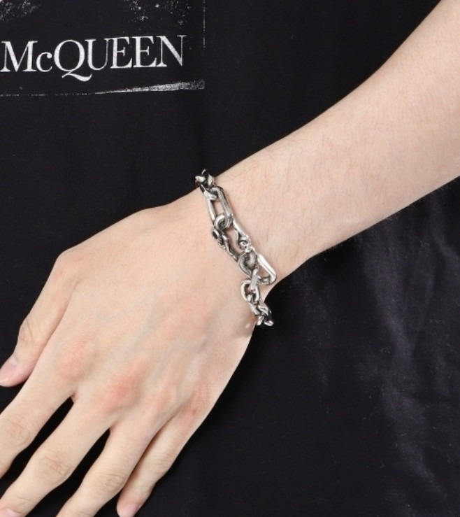 Snake & Skull Chain Bracelet