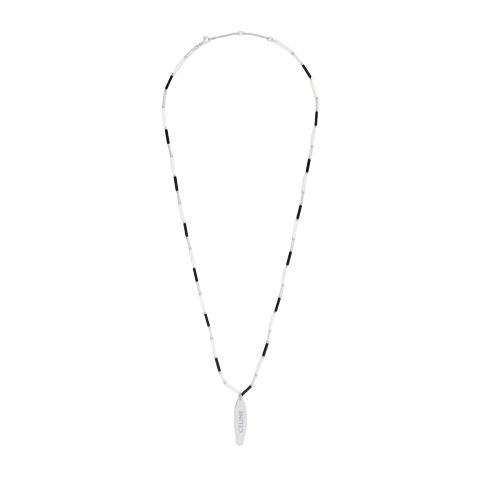 Monochrome surf necklace