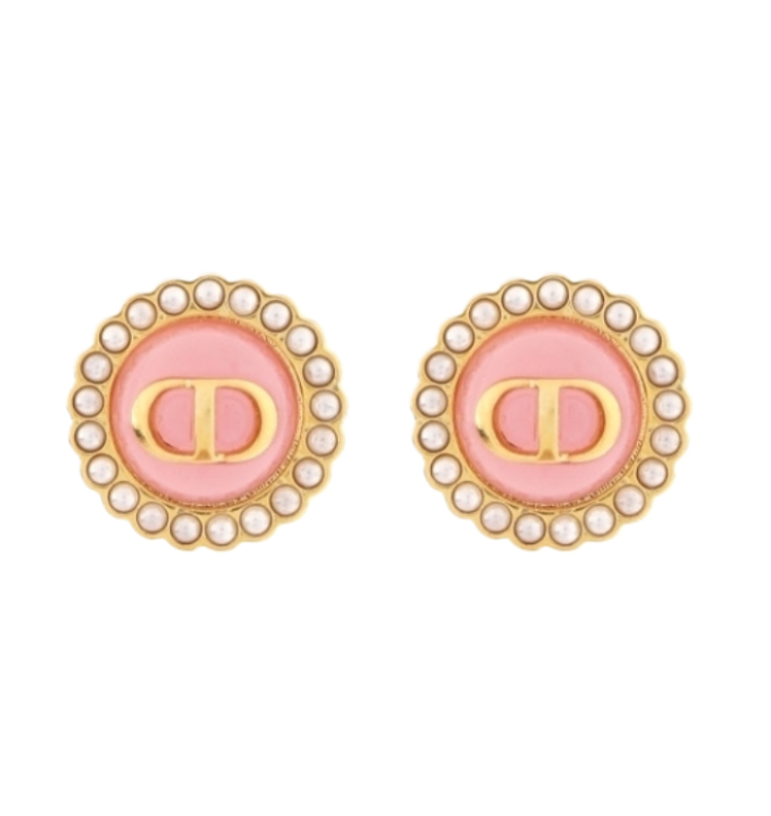 Dioriviera Petit CD Baroque stud earrings