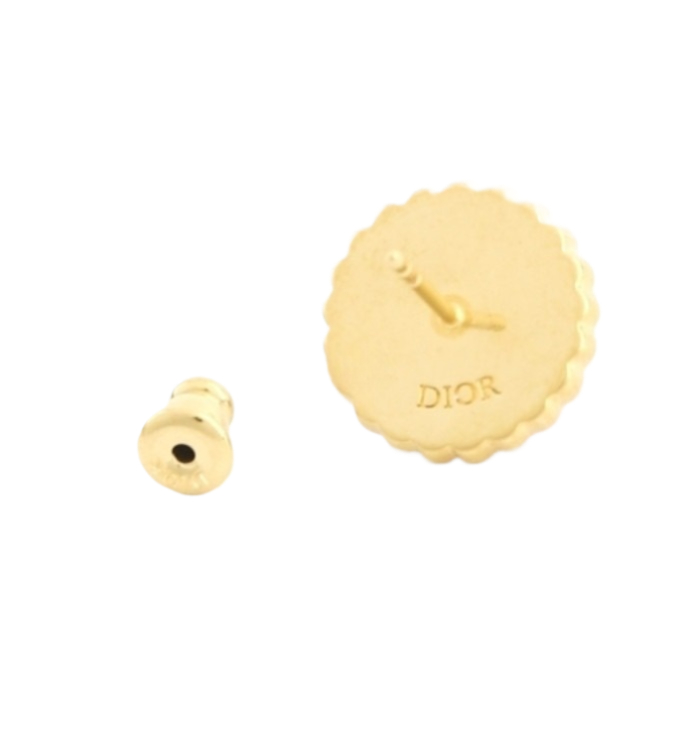 Dioriviera Petit CD Baroque stud earrings