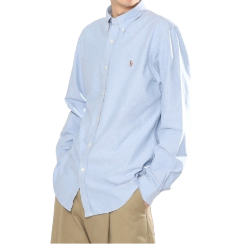 Color Pony Logo Embroidered Oxford Shirt