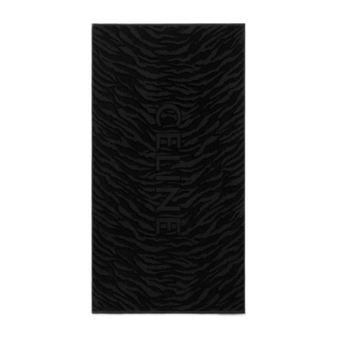 Logo jacquard beach towel