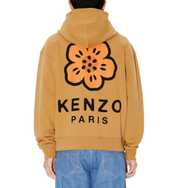 Bokeh Flower Embroidery Hoodie