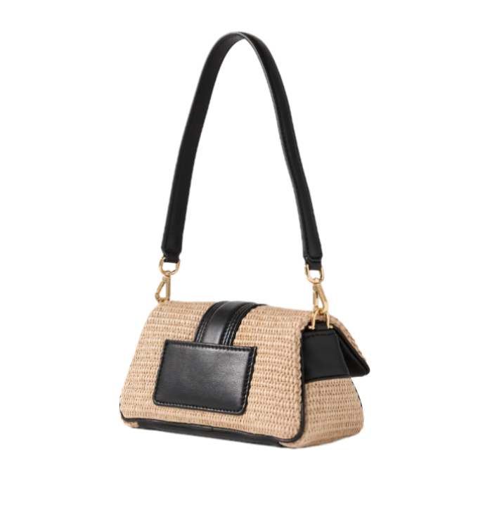 Le Petit Bambimo Woven Mini Shoulder Bag 