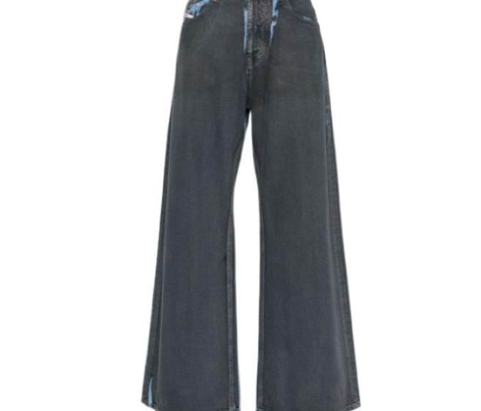 1996 D-SIRE-S1 DENIM JEANS BLACK & DARK GREY