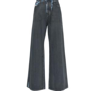 1996 D-SIRE-S1 DENIM JEANS BLACK & DARK GREY