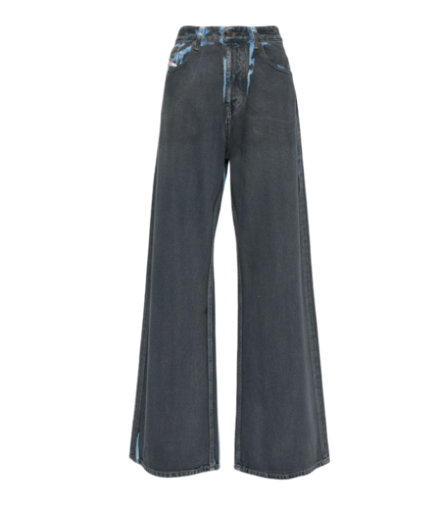 1996 D-SIRE-S1 DENIM JEANS BLACK & DARK GREY