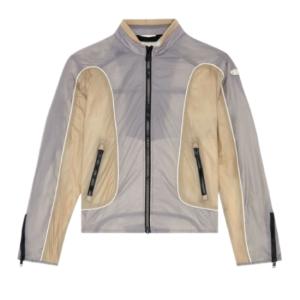 J-BLINKID-A WINDBREAKER JACKET GREY & BROWN