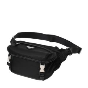 Re-Nylon Saffiano Leather Shoulder Bag