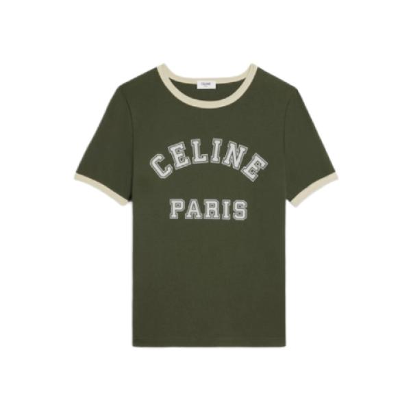 Celine Paris 70's Cotton Short Sleeve T-shirt