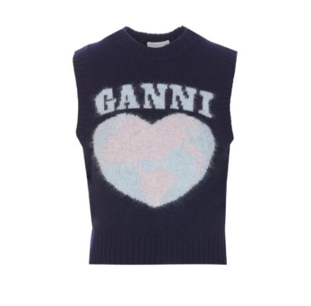 Logo Wool Vest