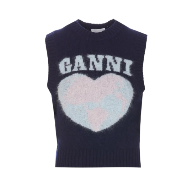 Logo Wool Vest