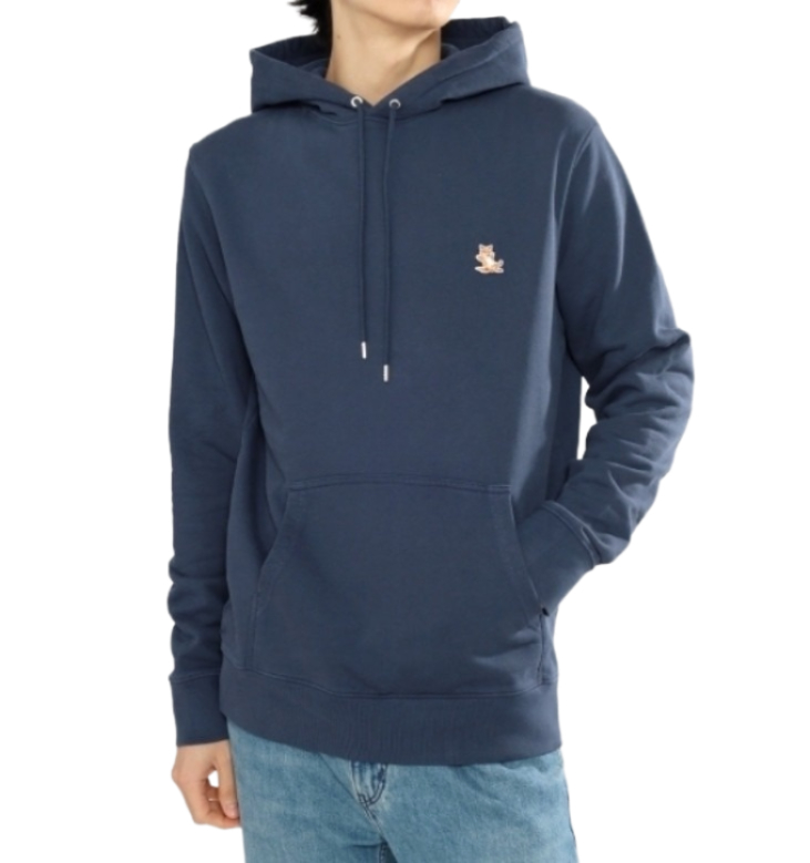 Chillex Fox Patch Regular Hoodie