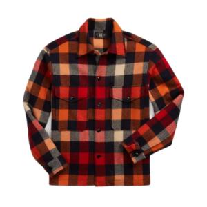 RRL Check Wool Flannel Shirt