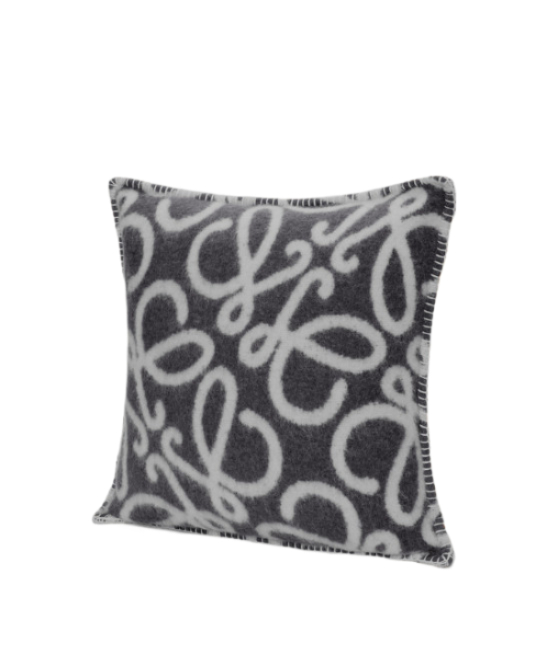 Anagram jacquard cushion