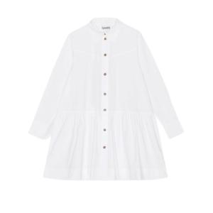 Organic Cotton Mini Shirt Dress