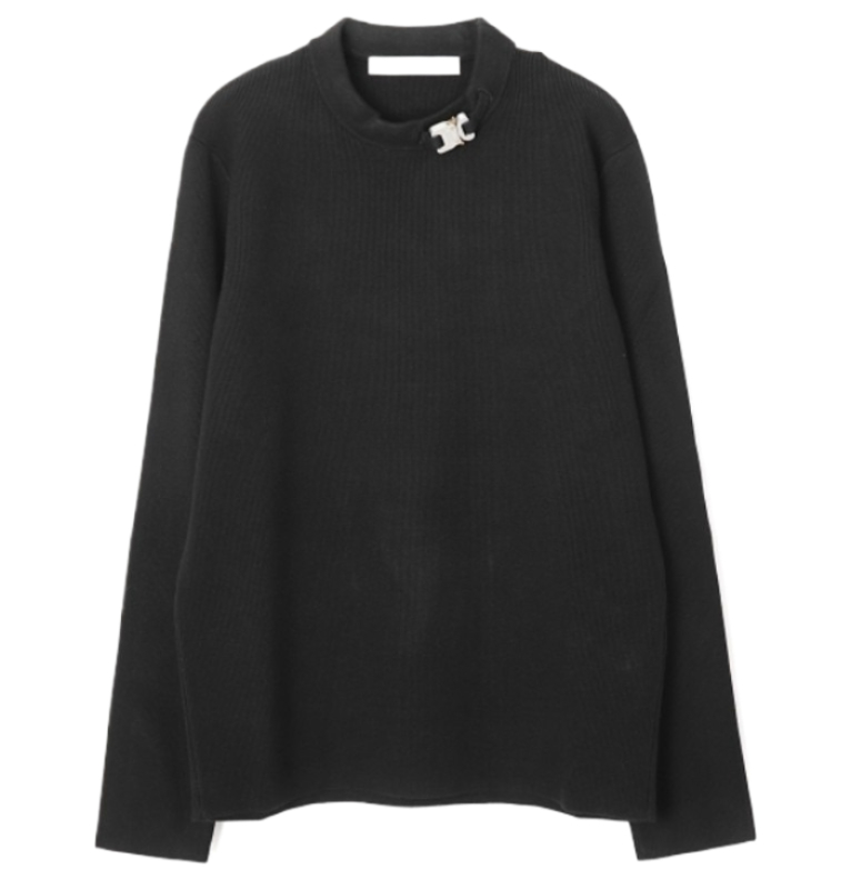 Buckle Crewneck Sweater