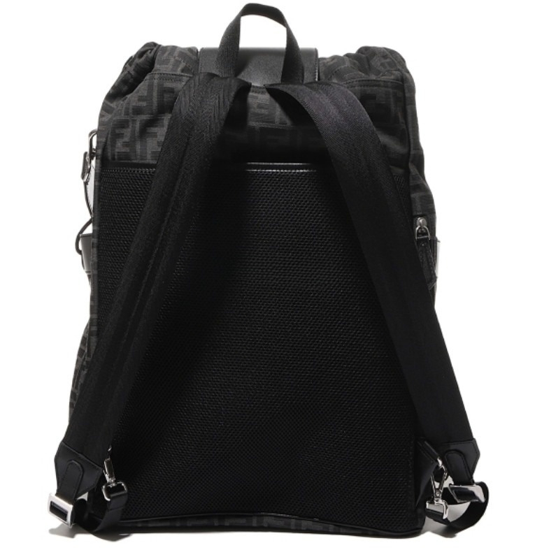 FF jacquard fabric backpack