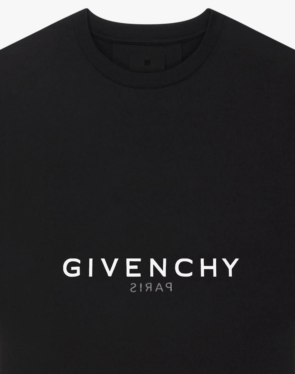 GIVENCHY Reverse slim fit t-shirt - Black
