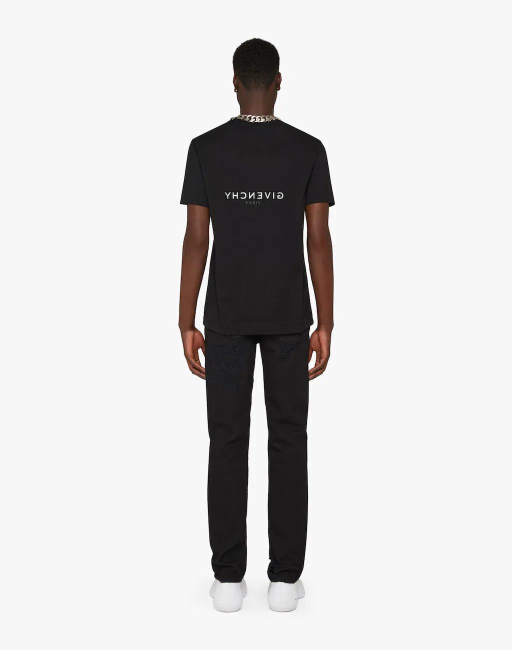 GIVENCHY Reverse slim fit t-shirt - Black