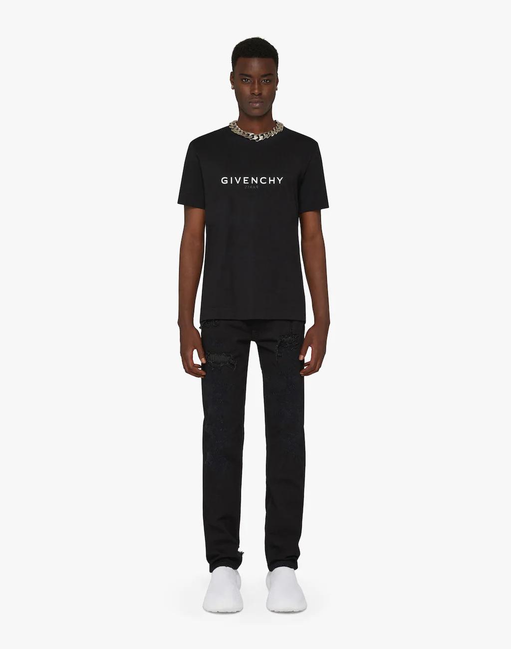 GIVENCHY Reverse slim fit t-shirt - Black