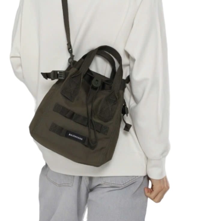 ARMY Nylon Small Tote Bag