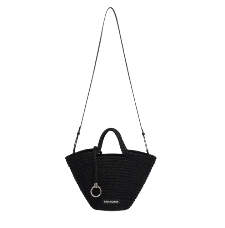 IBIZA logo patch small tote bag