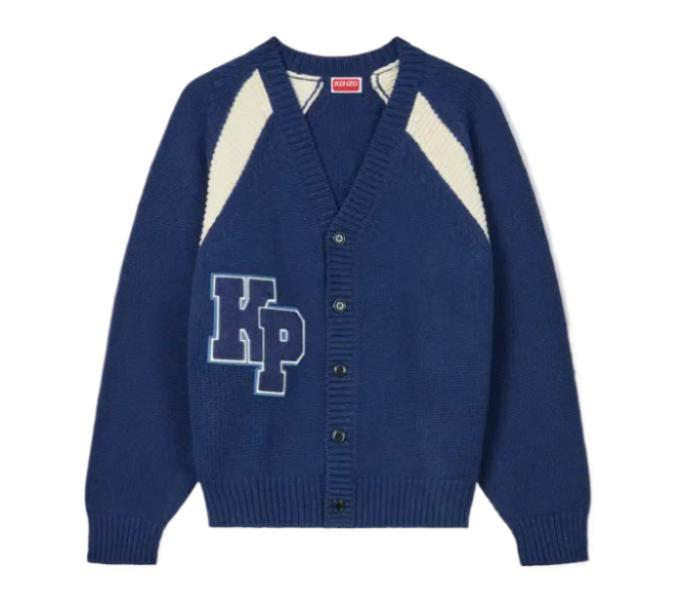 Logo Patch Cardigan