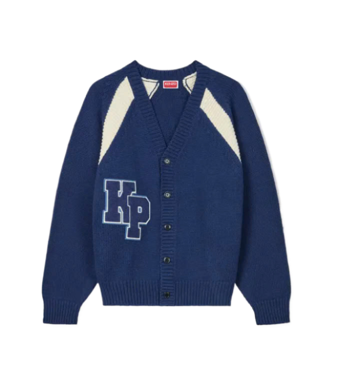 Logo Patch Cardigan