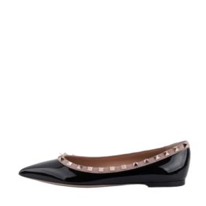 Patent leather lacquered ballerina