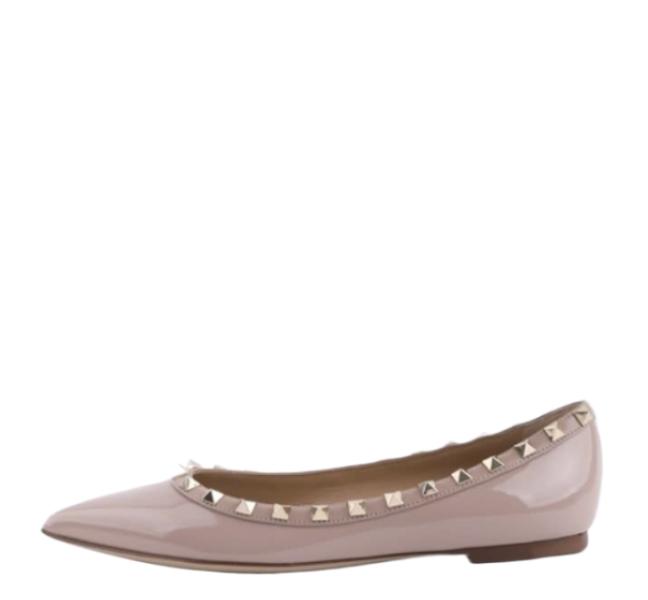 Patent leather lacquered ballerina