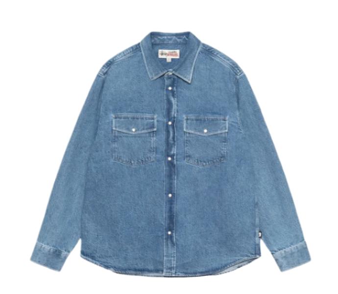 Boxy Western Denim Shirt