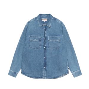 Boxy Western Denim Shirt