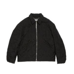 Logo quilted padded jacket