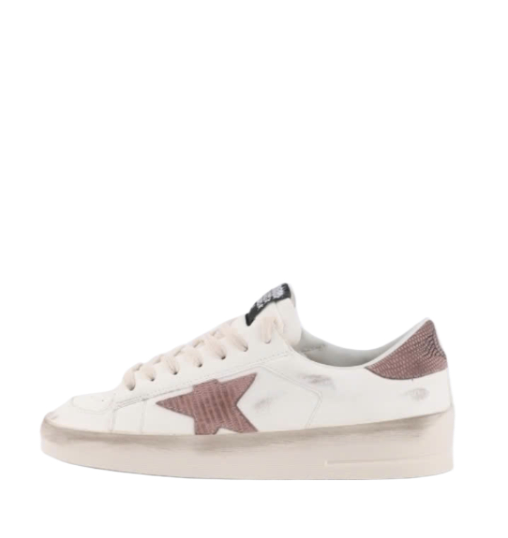 Stardan Sneakers Pink Leather Star