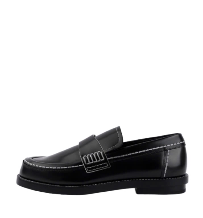 Leather Moccasin Loafers