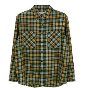 Green Check Wool Shirt