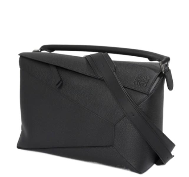 24FW Large Puzzle bag in grained calfskin