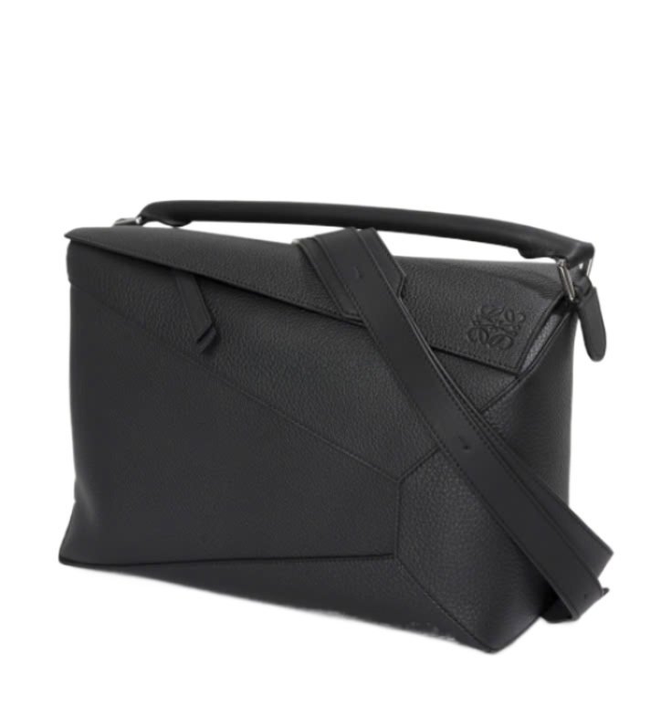 24FW Large Puzzle bag in grained calfskin