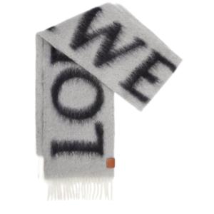 24FWLOEWE scarf in wool and mohair 