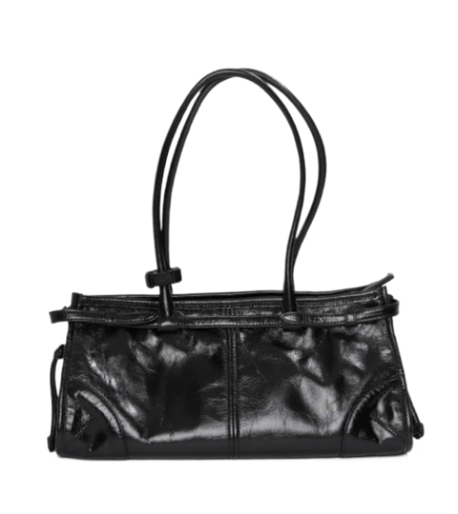 Medium leather handbag