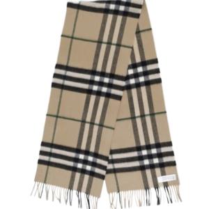 24FWCheck Cashmere Scarf 