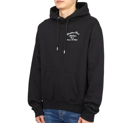 Dior Logo Atelier Men's Hoodie Long Sleeve Raised Sweatshirt 