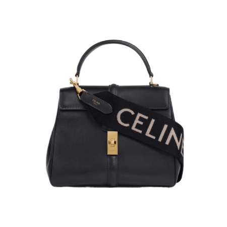 Long Strap Celine Jacquard Wool