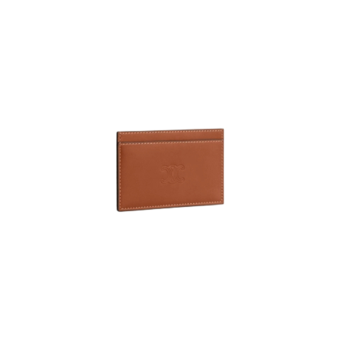 Triomphe embossed card holder