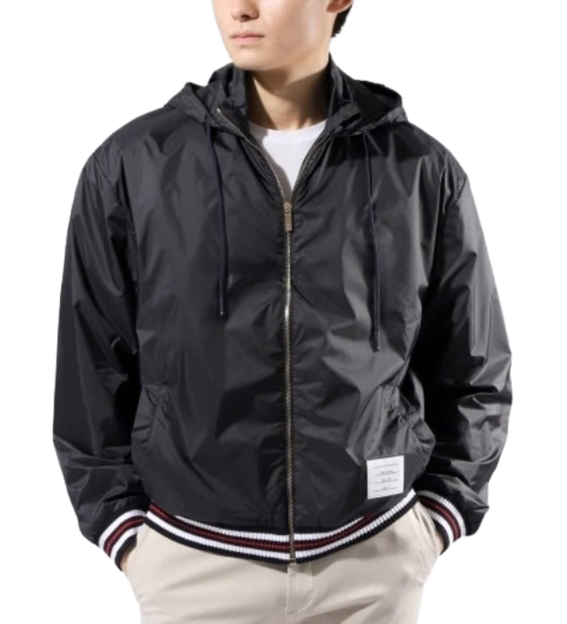 24FWRWB Stripe Ripstop Zip-Up Jacket