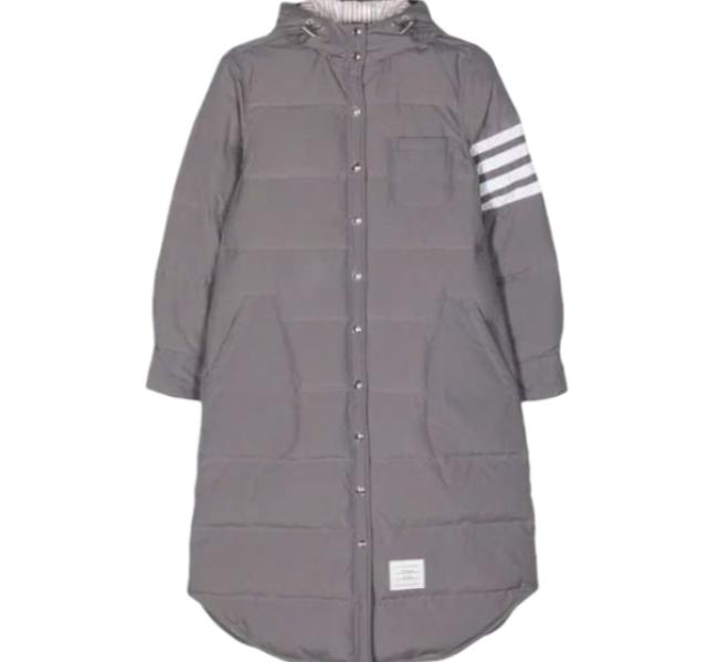 24FWDownfill Ripstop 4-Bar Hooded Shirt Dress